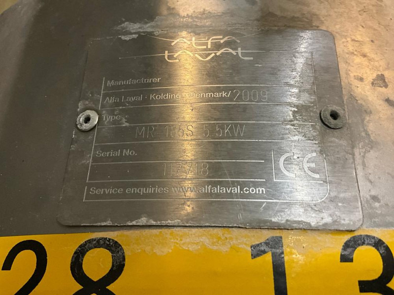 Alfa Romeo Laval MR 185S - Air compressor: picture 3 Alfa Romeo Laval MR 185S - Air compressor: picture 3