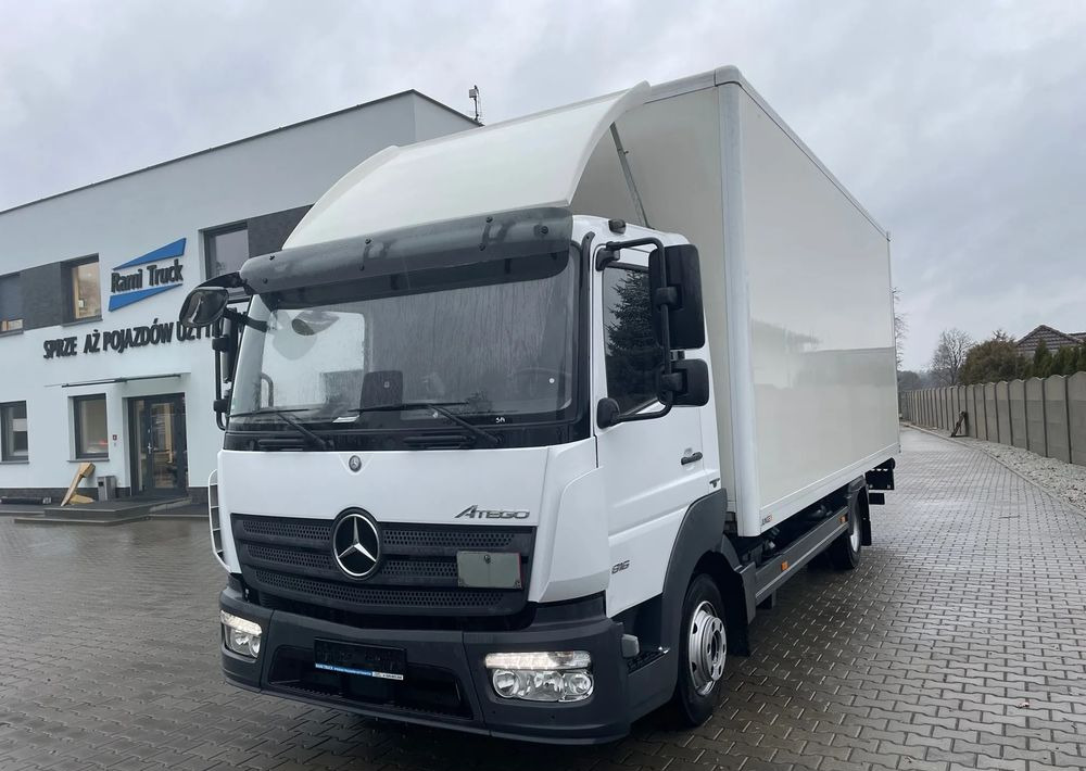 Mercedes-Benz ATEGO 816,ładowność 3 tony! - Box truck: picture 1 Mercedes-Benz ATEGO 816,ładowność 3 tony! - Box truck: picture 1