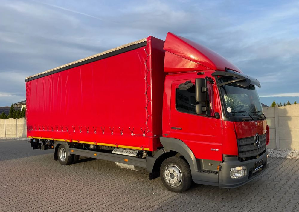 Mercedes-Benz ATEGO 818, Klima, webasto, 17 euro palet! - Curtain side truck: picture 4 Mercedes-Benz ATEGO 818, Klima, webasto, 17 euro palet! - Curtain side truck: picture 4