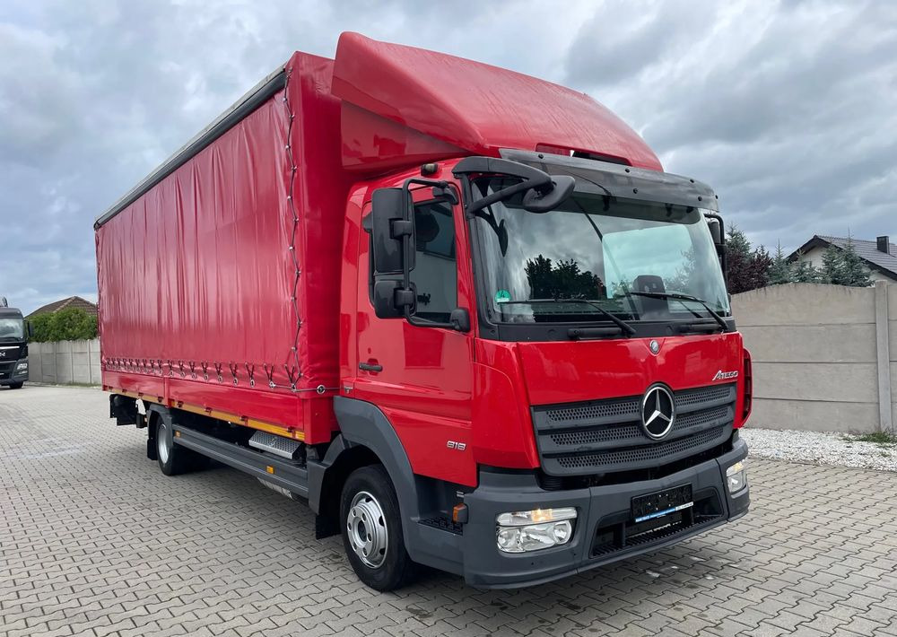 Mercedes-Benz ATEGO 818, Klima, webasto, burtofirana! - Curtain side truck: picture 3 Mercedes-Benz ATEGO 818, Klima, webasto, burtofirana! - Curtain side truck: picture 3