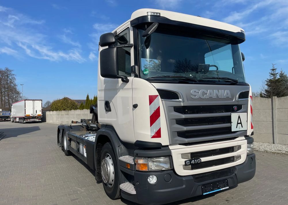Scania R410 Hakowiec MEILLER RK20 65 - Hook lift truck: picture 3 Scania R410 Hakowiec MEILLER RK20 65 - Hook lift truck: picture 3