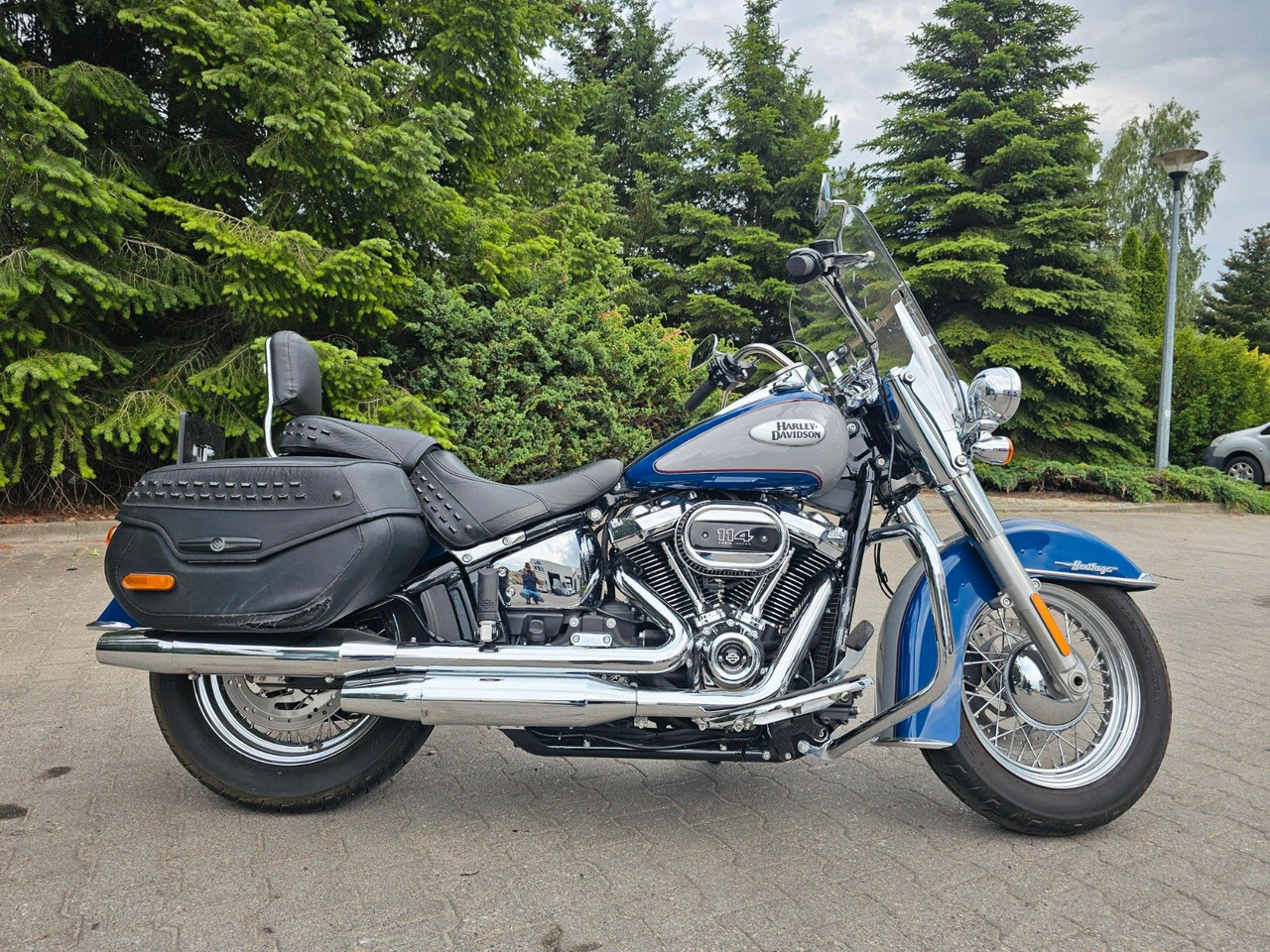 Harley-Davidson SOFTAIL Heritage Classic 114 nur 600km! Gepflegt - Motorcycle: picture 5 Harley-Davidson SOFTAIL Heritage Classic 114 nur 600km! Gepflegt - Motorcycle: picture 5