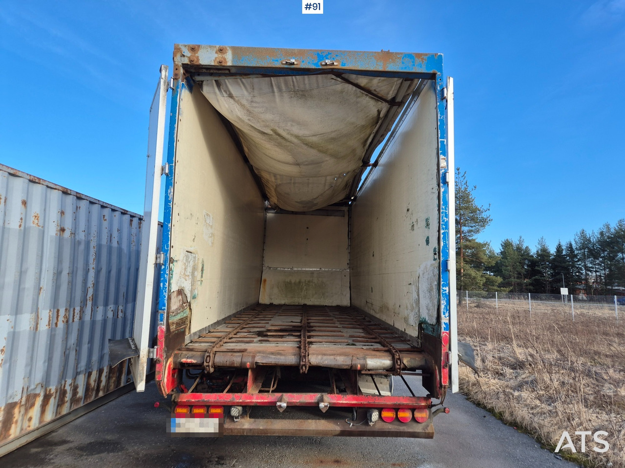 Closed box trailer BPW Keskiakseliperävaunu: picture 6