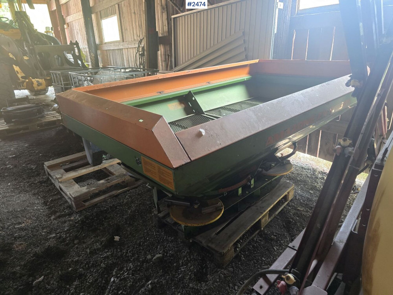 Leasing of  Amazone ZA-U 1501 fertilizer spreader Amazone ZA-U 1501 fertilizer spreader: picture 10