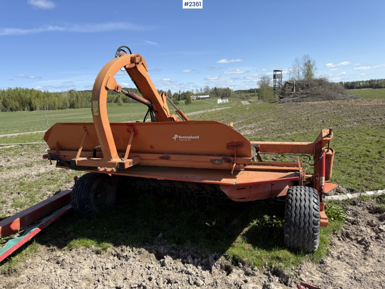 Crusher Kverneland Taarup 4040C with rake - Hay and forage equipment: picture 4 Crusher Kverneland Taarup 4040C with rake - Hay and forage equipment: picture 4