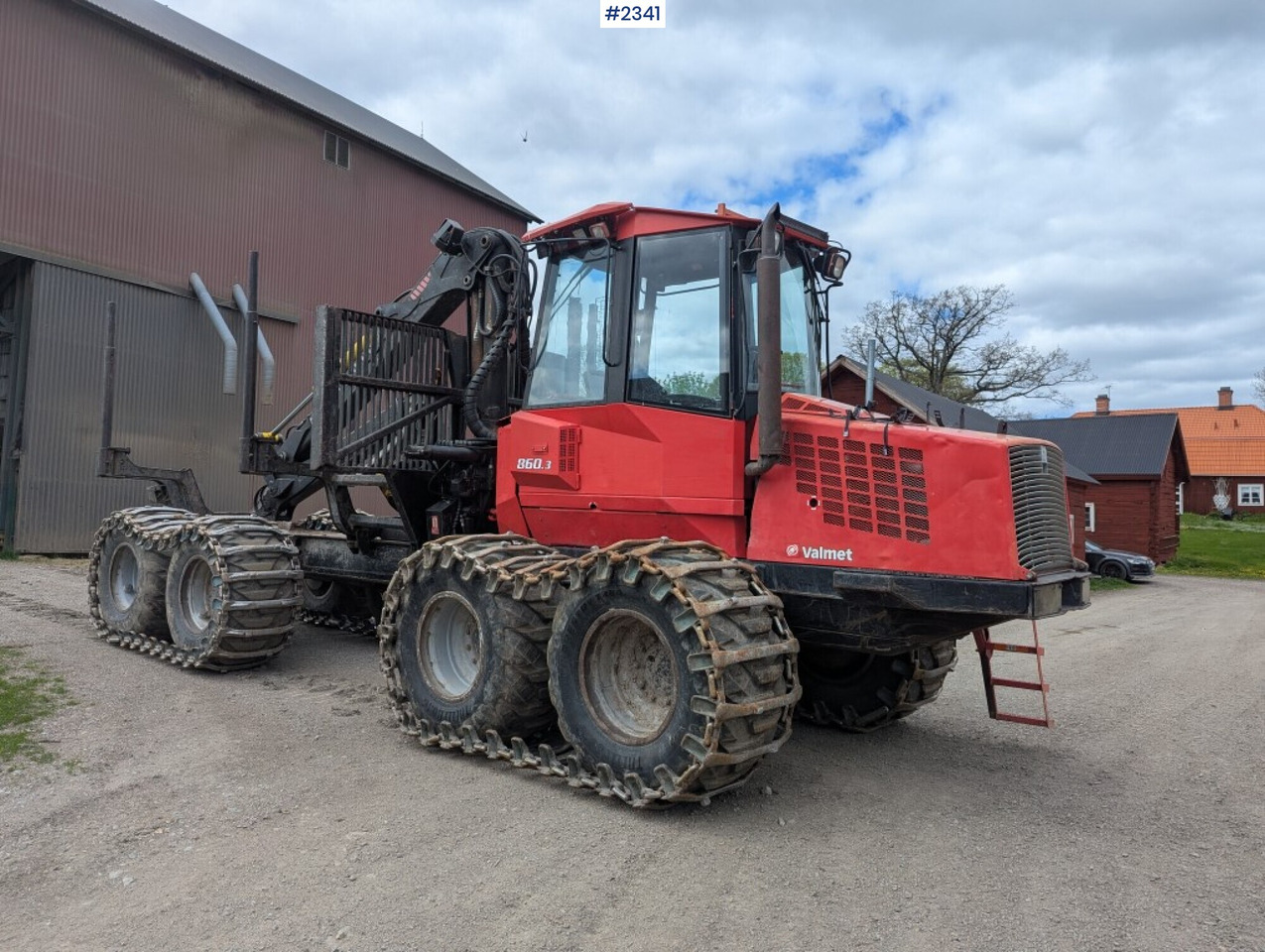 Forwarder Valmet 860.3 with CRF11 crane (SEE VIDEO) - Forwarder: picture 2 Forwarder Valmet 860.3 with CRF11 crane (SEE VIDEO) - Forwarder: picture 2