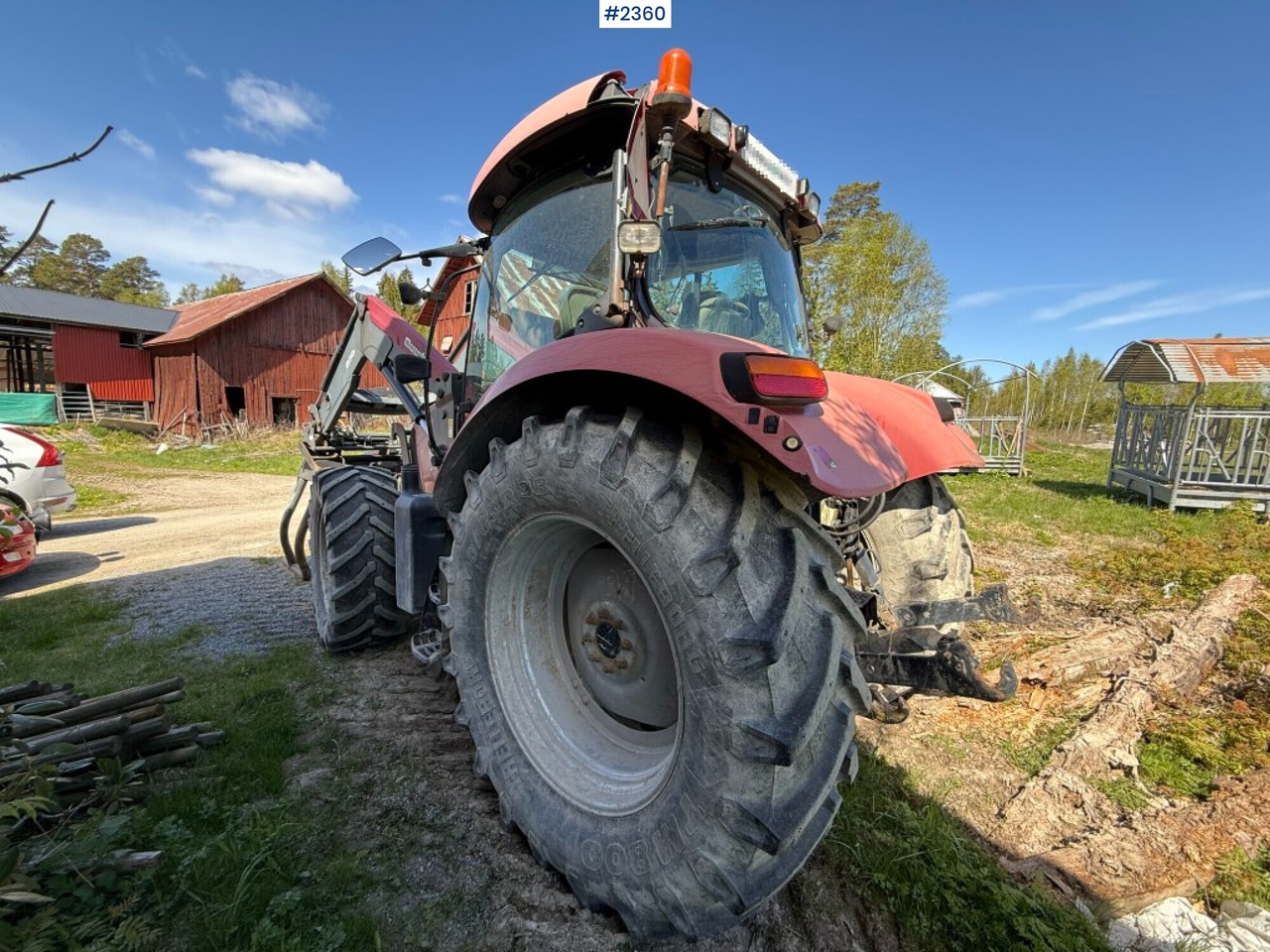 Tractor, Case IH Maxxum 140 - Farm tractor: picture 2 Tractor, Case IH Maxxum 140 - Farm tractor: picture 2