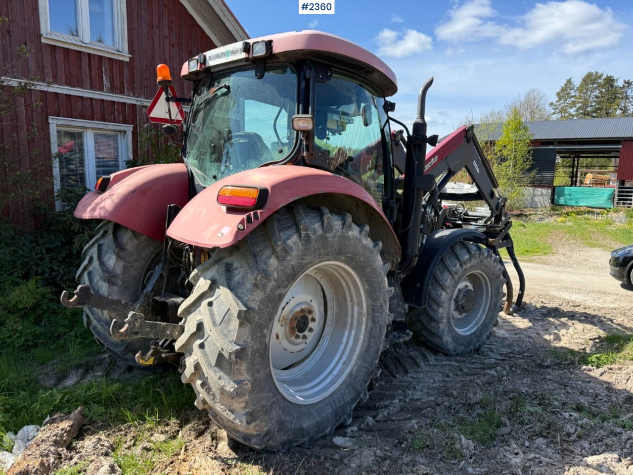 Tractor, Case IH Maxxum 140 - Farm tractor: picture 4 Tractor, Case IH Maxxum 140 - Farm tractor: picture 4