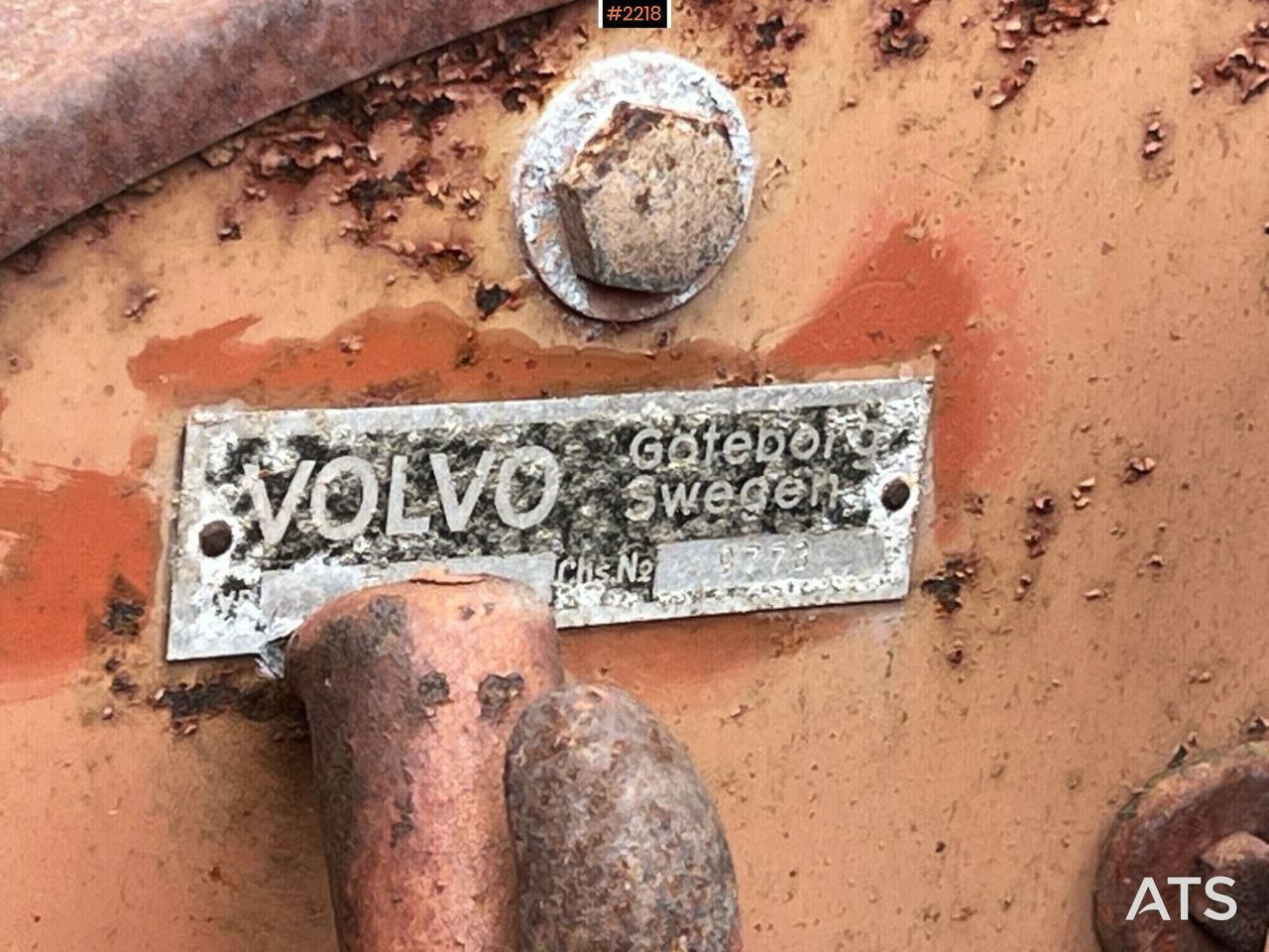 Farm tractor VOLVO BM T22 Reparation object: picture 16 Farm tractor VOLVO BM T22 Reparation object: picture 16