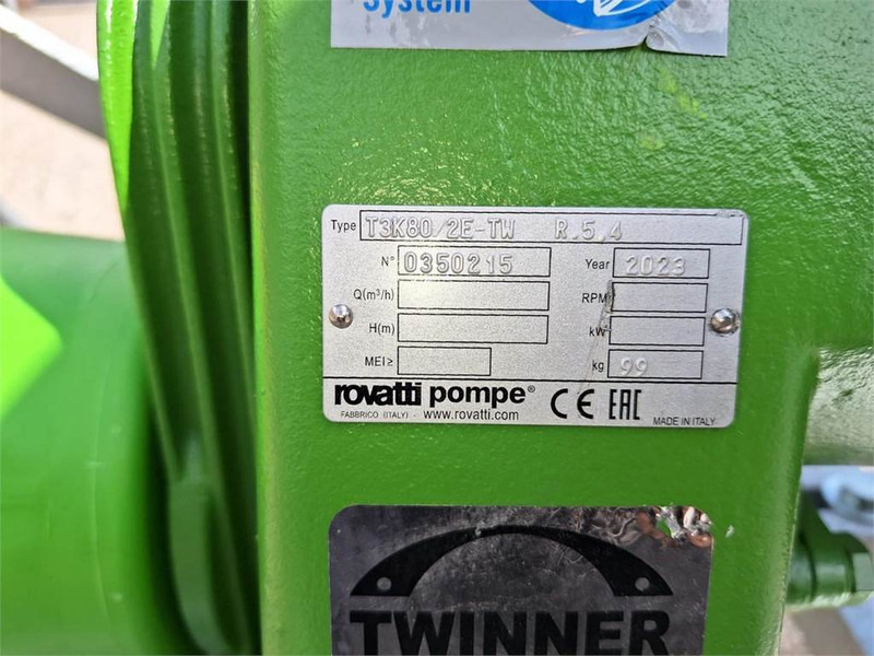 Rovatti T3K80/2E PTO pomp op bok - Tractor mounted sprayer: picture 5 Rovatti T3K80/2E PTO pomp op bok - Tractor mounted sprayer: picture 5