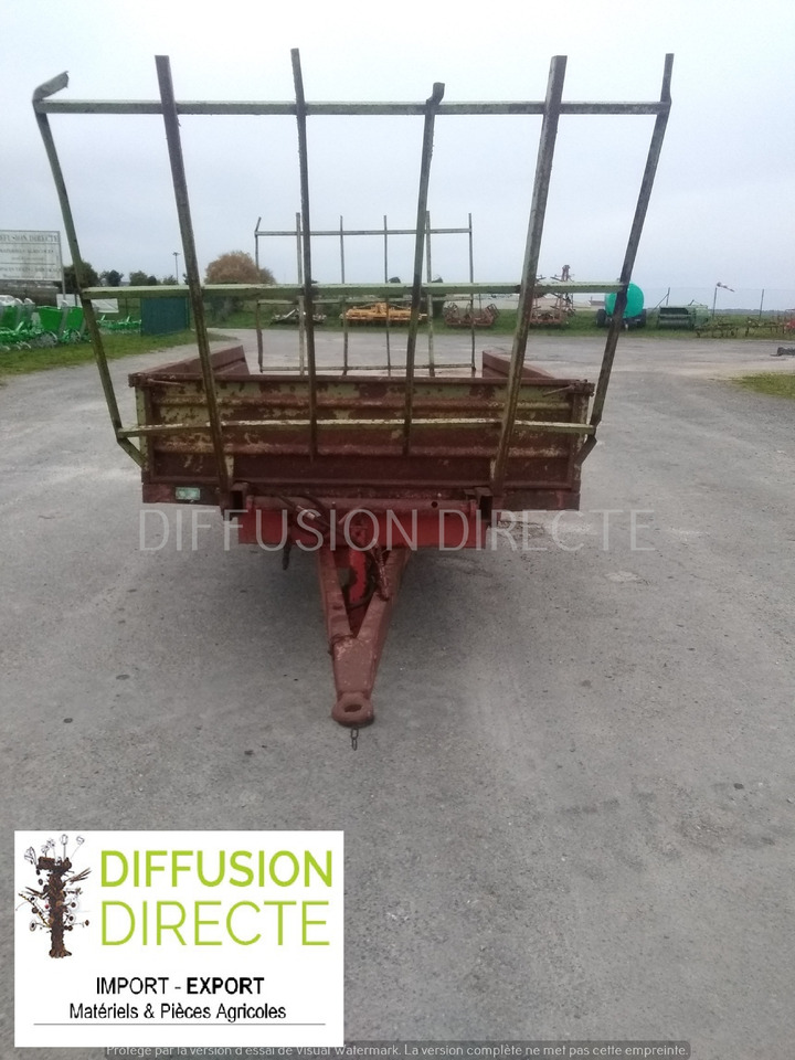 GRUAU REMORQUE AGRICOLE G 400 - Farm platform trailer: picture 1 GRUAU REMORQUE AGRICOLE G 400 - Farm platform trailer: picture 1