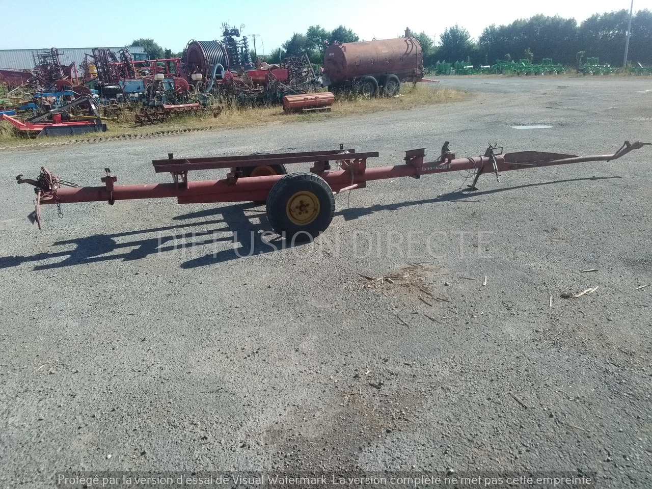 MASSEY FERGUSON CHARIOT DE COUPE 450 - Combine header trailer: picture 5 MASSEY FERGUSON CHARIOT DE COUPE 450 - Combine header trailer: picture 5
