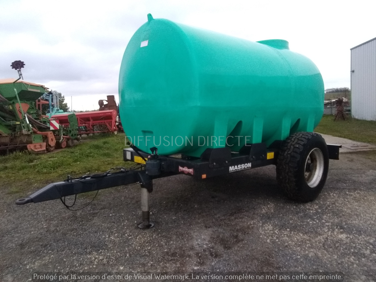 MASSON CITERNE AZOTE ET EAU MSP 80 - Tanker trailer: picture 5 MASSON CITERNE AZOTE ET EAU MSP 80 - Tanker trailer: picture 5