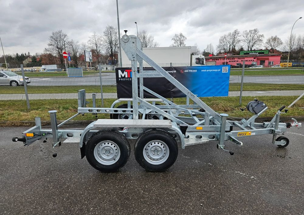 Wiola Przyczepa kablowa Wiola 2T-H2 - Cable drum trailer: picture 1 Wiola Przyczepa kablowa Wiola 2T-H2 - Cable drum trailer: picture 1