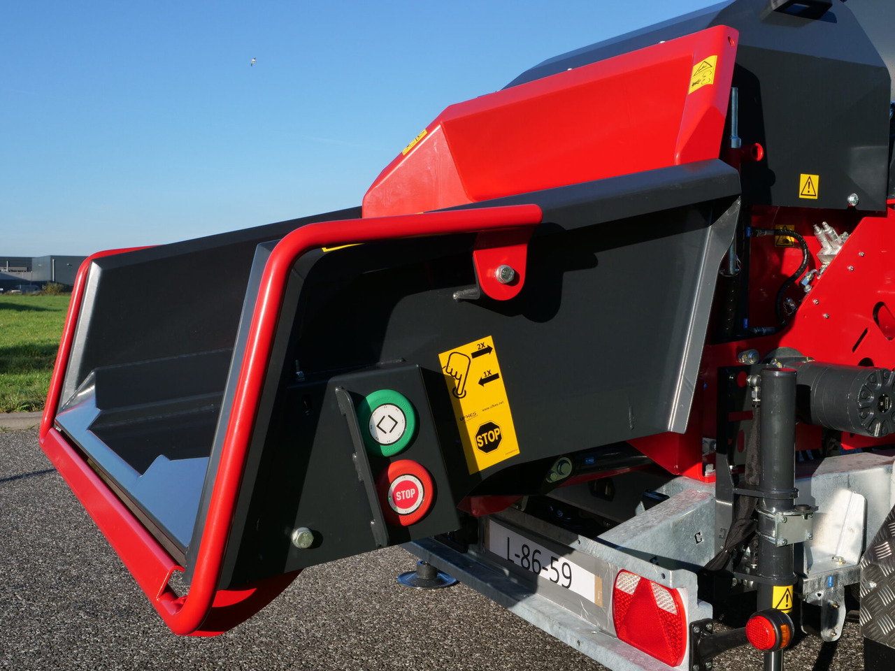 Forestry equipment, Trailer UFKES Greentec Jaguar 40-80 3.5T: picture 10