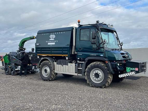 UFKES Greentec Jaguar 40-80 3.5T - Forestry equipment, Trailer: picture 5 UFKES Greentec Jaguar 40-80 3.5T - Forestry equipment, Trailer: picture 5