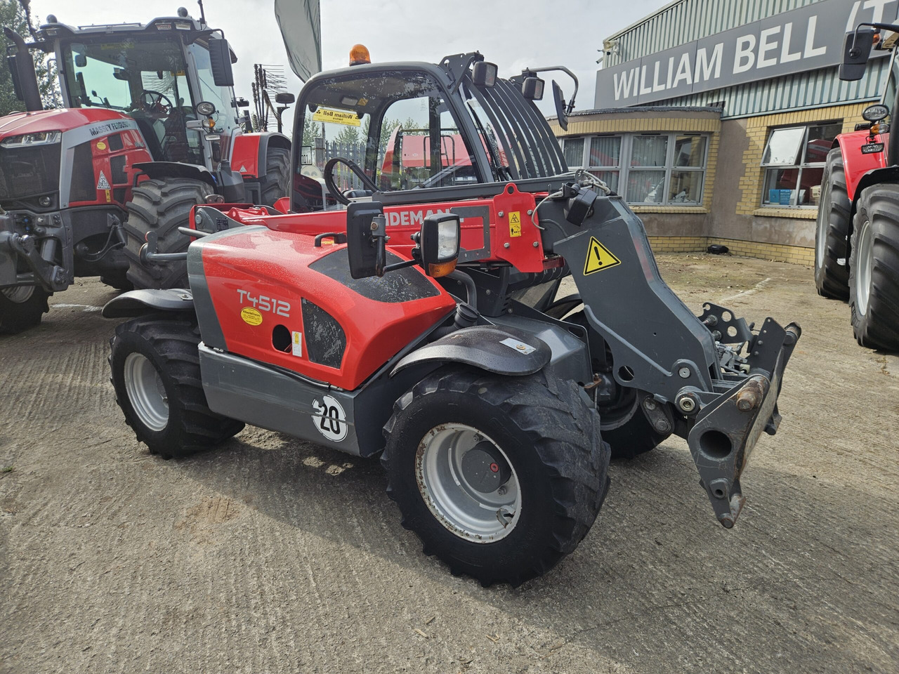 2018 Weidemann 4512, 1 Owner machine - Telescopic handler: picture 1 2018 Weidemann 4512, 1 Owner machine - Telescopic handler: picture 1