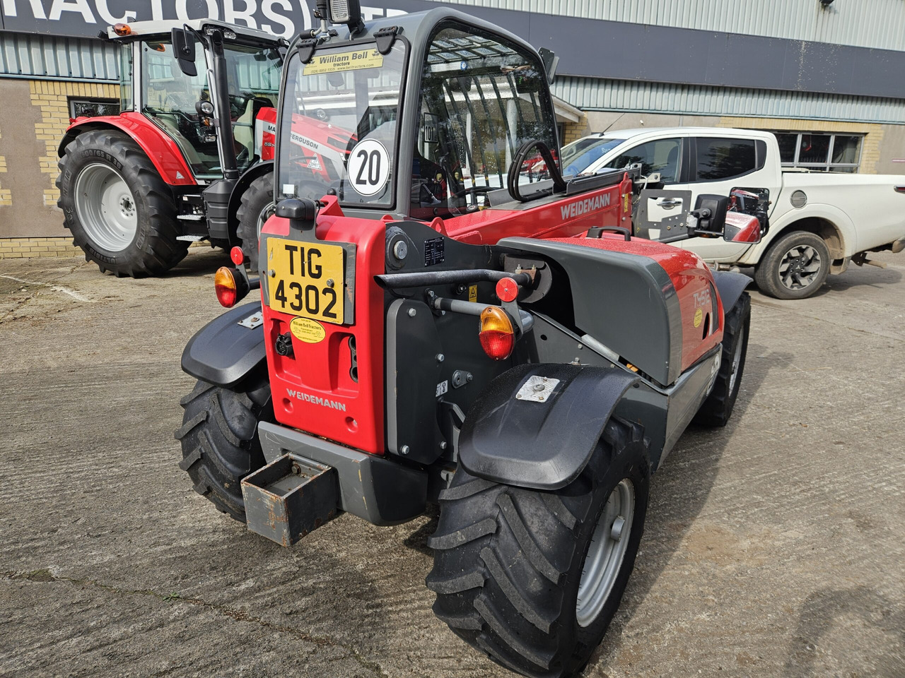 2018 Weidemann 4512, 1 Owner machine - Telescopic handler: picture 3 2018 Weidemann 4512, 1 Owner machine - Telescopic handler: picture 3