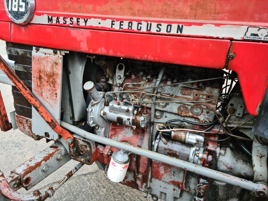 MF 185, very good original condition - Farm tractor: picture 5 MF 185, very good original condition - Farm tractor: picture 5