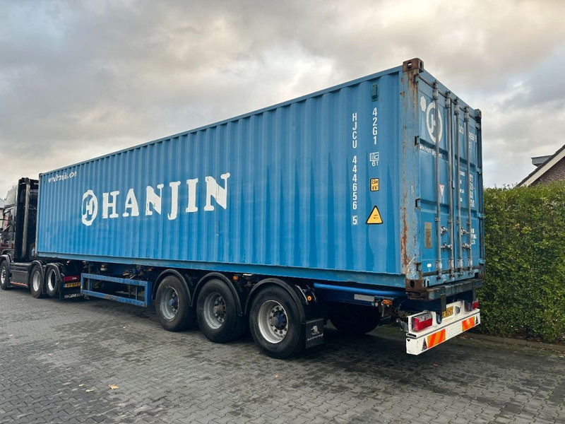Container transporter/ Swap body trailer Krone container chassis 40 voets container: picture 8