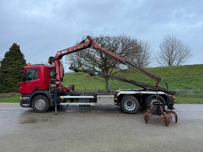 Scania P270 Kabelsysteem HMF Kraan Low KM NL TRUCK 6X2 - Crane truck: picture 2 Scania P270 Kabelsysteem HMF Kraan Low KM NL TRUCK 6X2 - Crane truck: picture 2