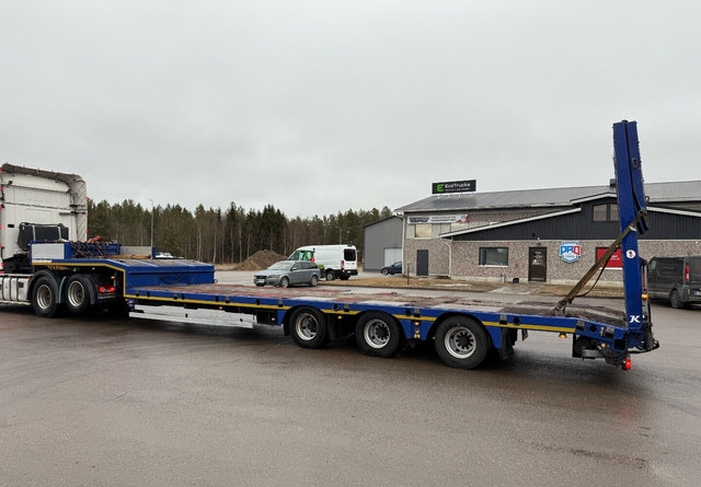 Kässbohrer Hydrauli rampit - Low loader semi-trailer: picture 4 Kässbohrer Hydrauli rampit - Low loader semi-trailer: picture 4