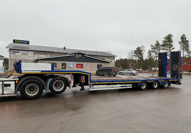 Kässbohrer Hydrauli rampit - Low loader semi-trailer: picture 2 Kässbohrer Hydrauli rampit - Low loader semi-trailer: picture 2
