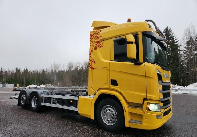 Scania R410 CNG / CBG 6x2 - Container transporter/ Swap body truck: picture 5 Scania R410 CNG / CBG 6x2 - Container transporter/ Swap body truck: picture 5