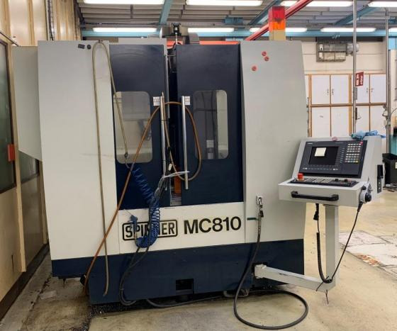 SPINNER MC810 - CNC-Bearbeitungszentren - vertikal - CNC machining center: picture 1 SPINNER MC810 - CNC-Bearbeitungszentren - vertikal - CNC machining center: picture 1