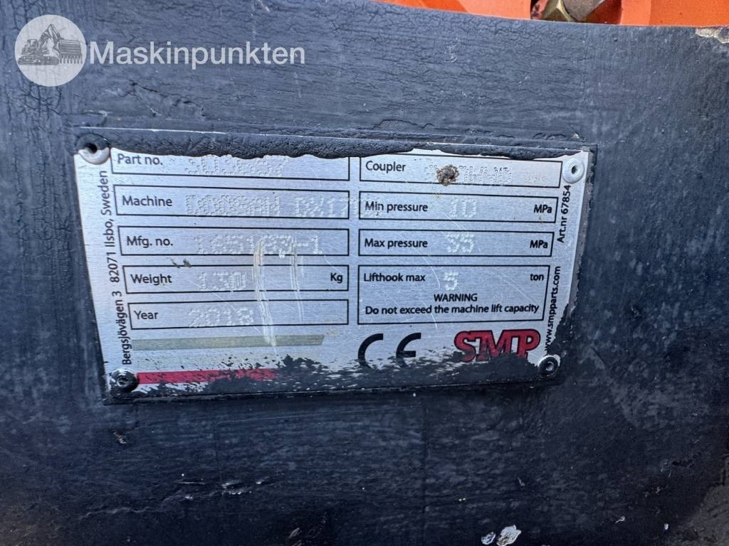 Wheel excavator Doosan DX 170 W-5 + Tippvagn + Redskap: picture 40