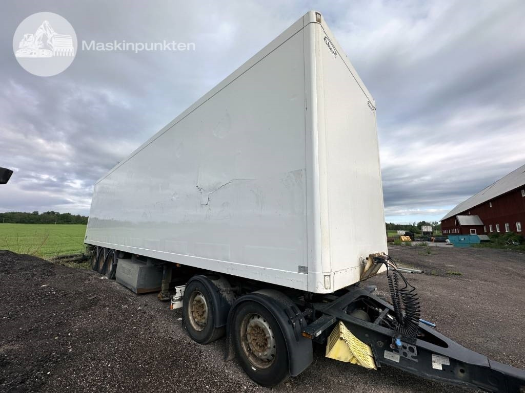 Ekeri T 3 + Krone Dolly - Closed box semi-trailer: picture 2 Ekeri T 3 + Krone Dolly - Closed box semi-trailer: picture 2