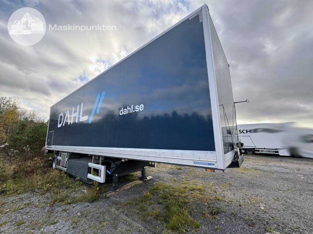 HFR 1 axlad semitrailer med truck! - Closed box semi-trailer: picture 1 HFR 1 axlad semitrailer med truck! - Closed box semi-trailer: picture 1