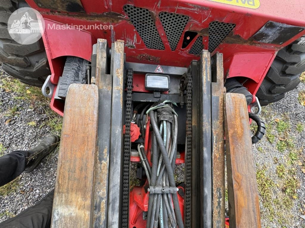 Closed box semi-trailer HFR 1 axlad semitrailer med truck!: picture 28