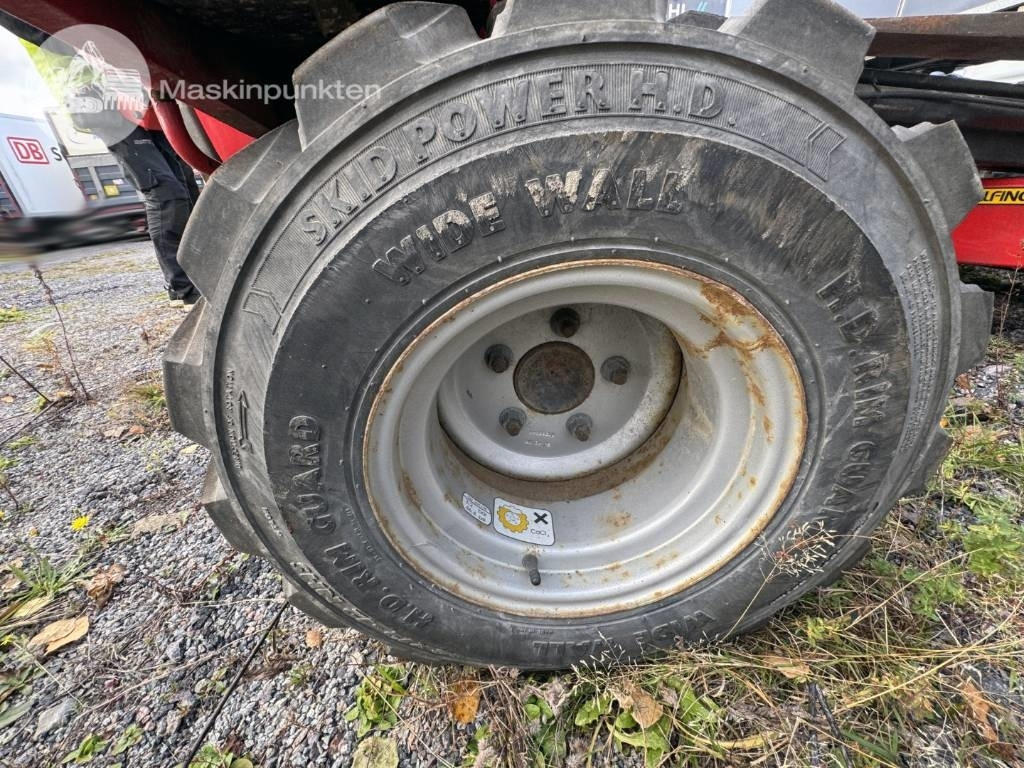 Closed box semi-trailer HFR 1 axlad semitrailer med truck!: picture 26