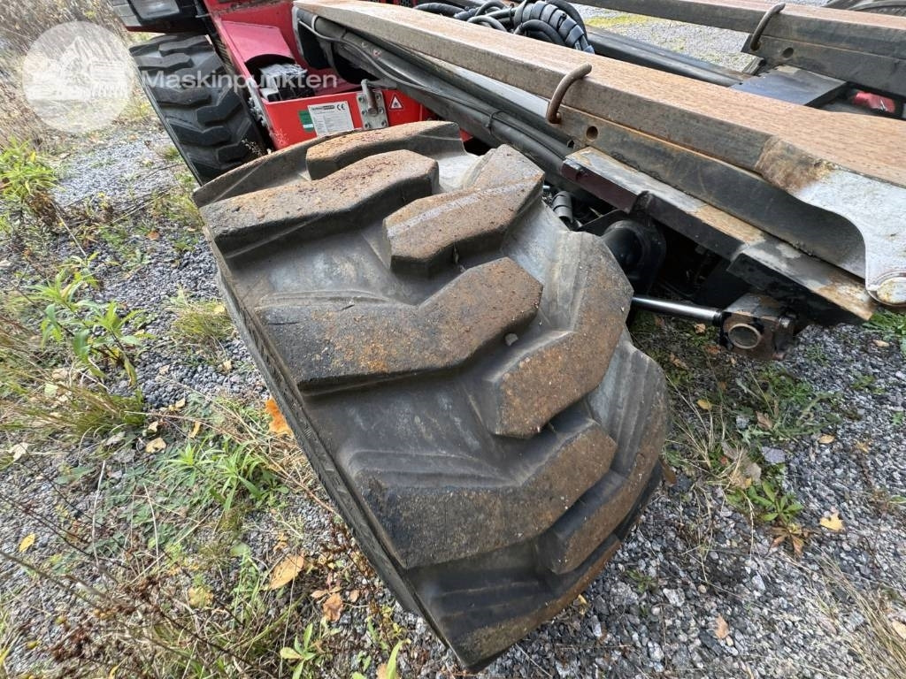 Closed box semi-trailer HFR 1 axlad semitrailer med truck!: picture 16