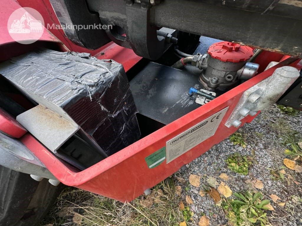 Closed box semi-trailer HFR 1 axlad semitrailer med truck!: picture 27