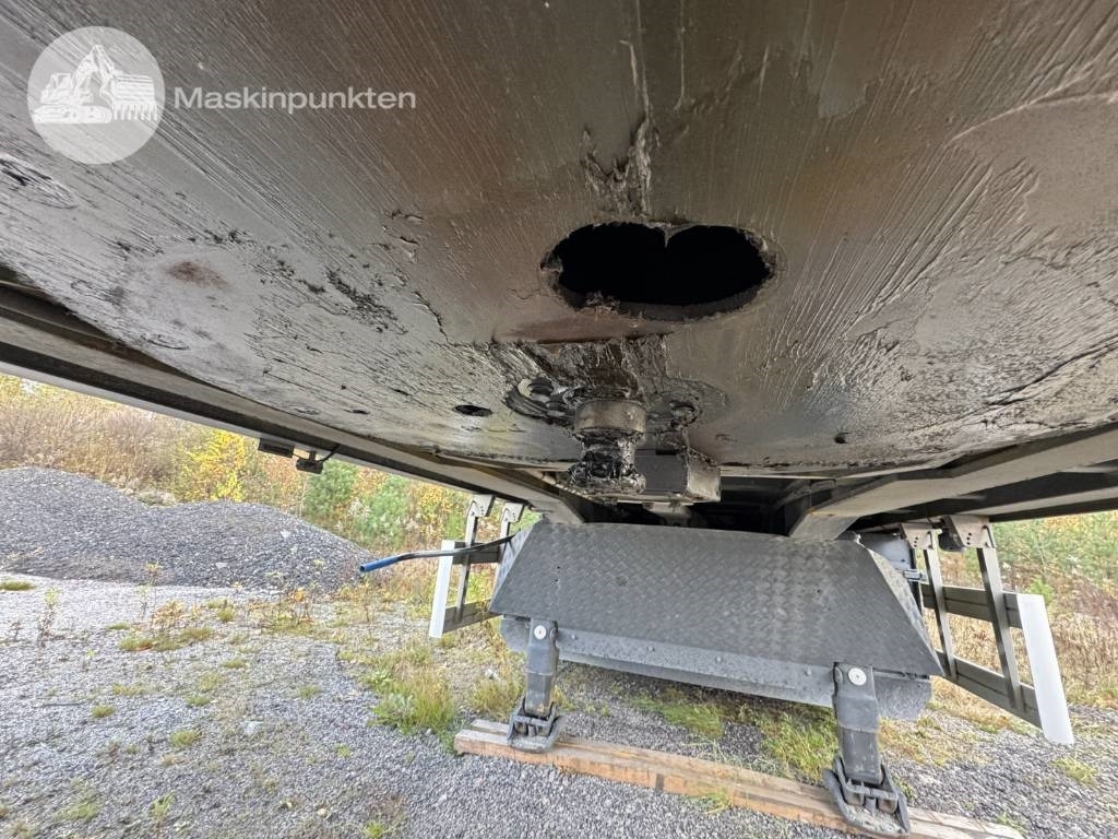 Closed box semi-trailer HFR 1 axlad semitrailer med truck!: picture 10