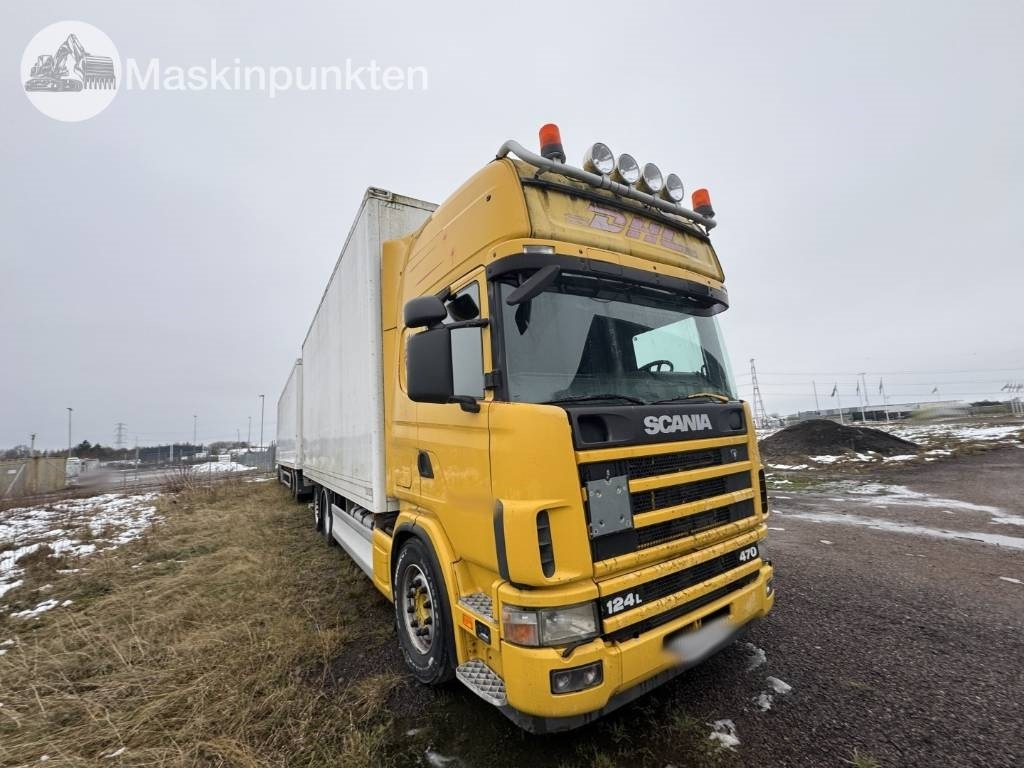 Scania R 124 - Box truck: picture 4 Scania R 124 - Box truck: picture 4