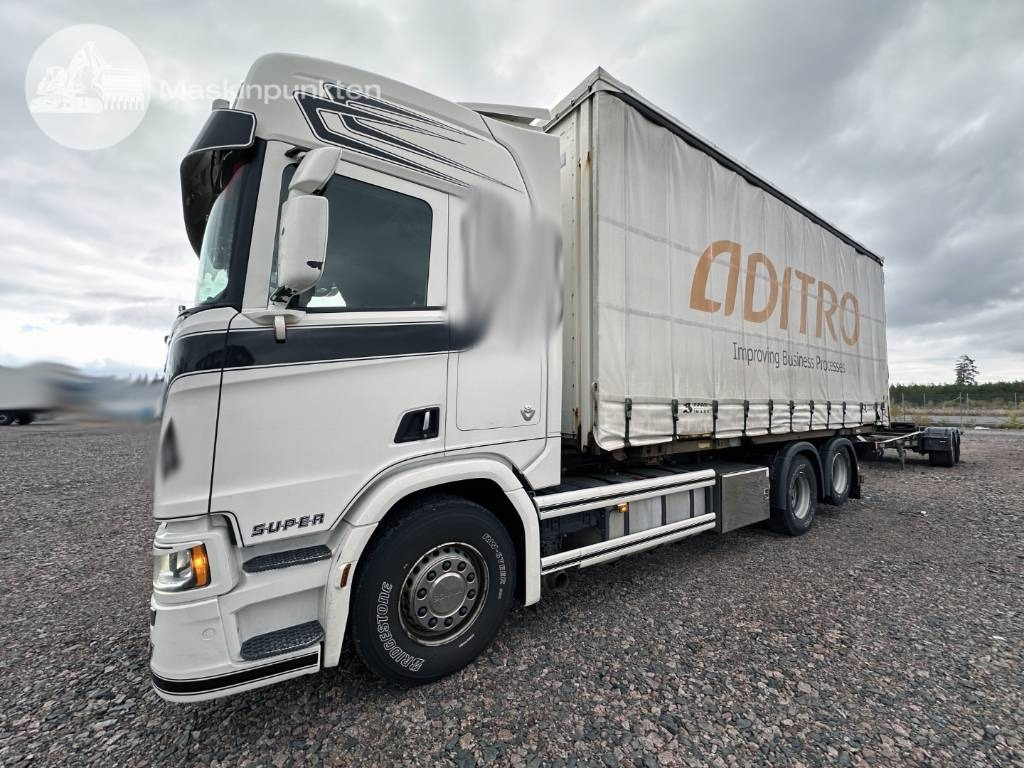 Scania R 580 - Container transporter/ Swap body truck: picture 1 Scania R 580 - Container transporter/ Swap body truck: picture 1