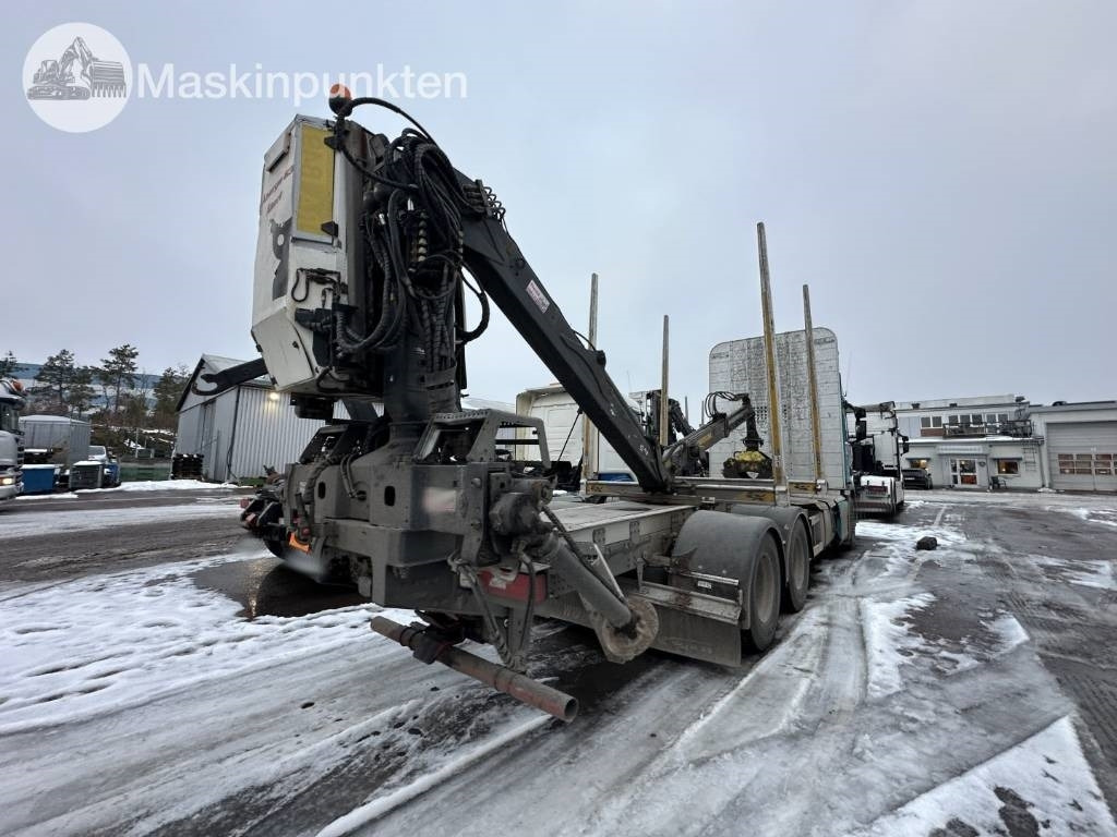 Scania R 580 timmerbil med kran - Timber truck: picture 5 Scania R 580 timmerbil med kran - Timber truck: picture 5