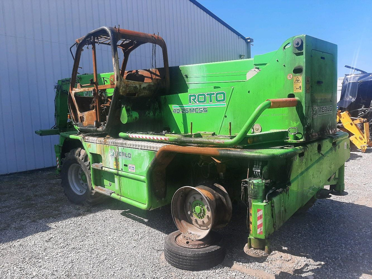 Telescopic handler MERLO CHARGEUR TELES ROTO 40.26 MCSS: picture 7
