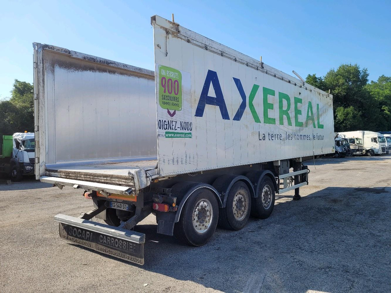 SAMRO ST3310 3 ESSIEUX - Tipper semi-trailer: picture 4 SAMRO ST3310 3 ESSIEUX - Tipper semi-trailer: picture 4