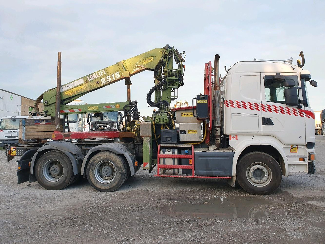 SCANIA R 580 FOREST GRUE - Tractor unit: picture 3 SCANIA R 580 FOREST GRUE - Tractor unit: picture 3