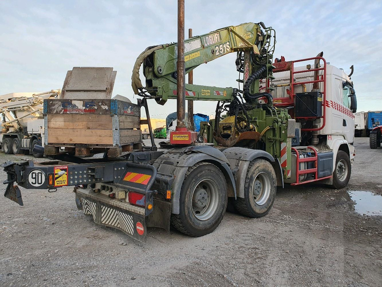 SCANIA R 580 FOREST GRUE - Tractor unit: picture 4 SCANIA R 580 FOREST GRUE - Tractor unit: picture 4