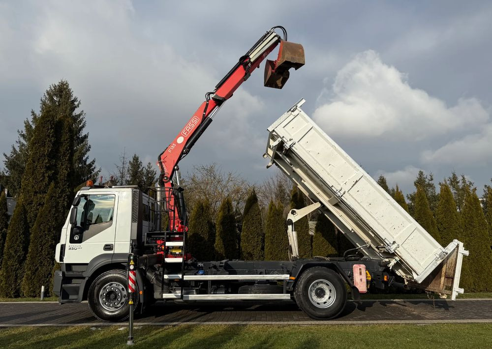 Tipper Iveco STRALIS 330 / 4x2 / FASSI F135 / WYWROTKA: picture 17