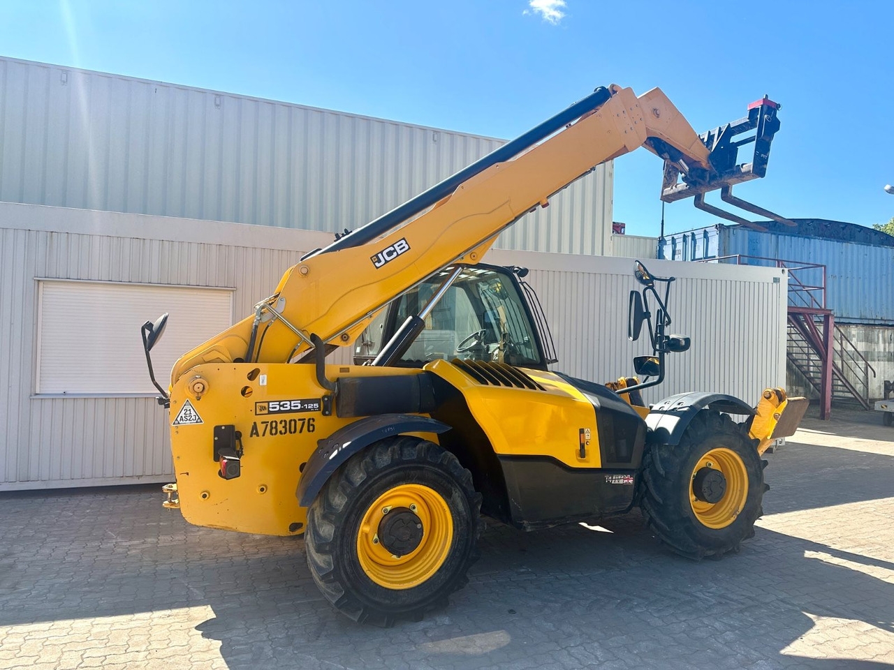 JCB 535-125 /12.5M/3.5T /2017 BJ/2.567 H - Telescopic handler: picture 3 JCB 535-125 /12.5M/3.5T /2017 BJ/2.567 H - Telescopic handler: picture 3