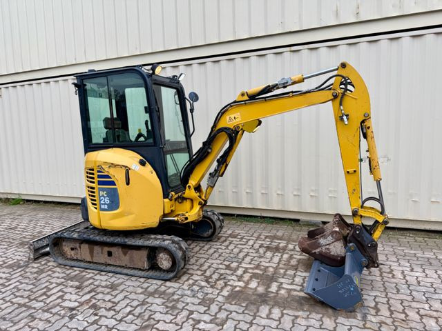 Mini excavator Komatsu PC26MR-3 / 2020 BJ / 2 x Löffel: picture 9