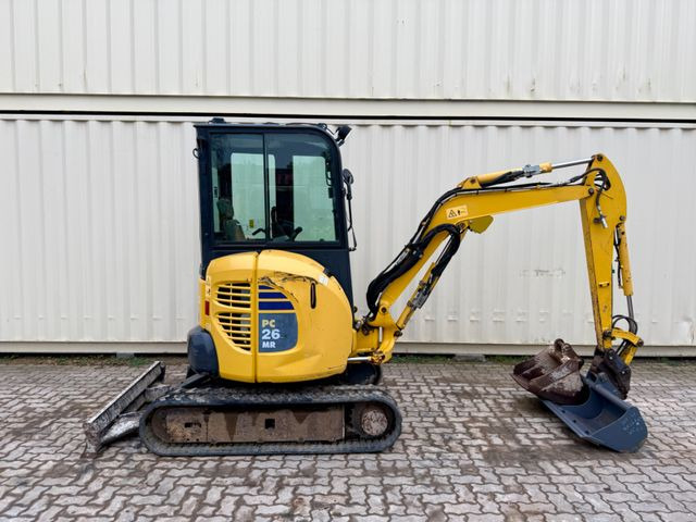 Mini excavator Komatsu PC26MR-3 / 2020 BJ / 2 x Löffel: picture 8