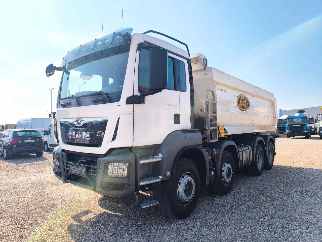 MAN TGS 41.420 MEILLER KIPPER - Skip loader truck: picture 3 MAN TGS 41.420 MEILLER KIPPER - Skip loader truck: picture 3