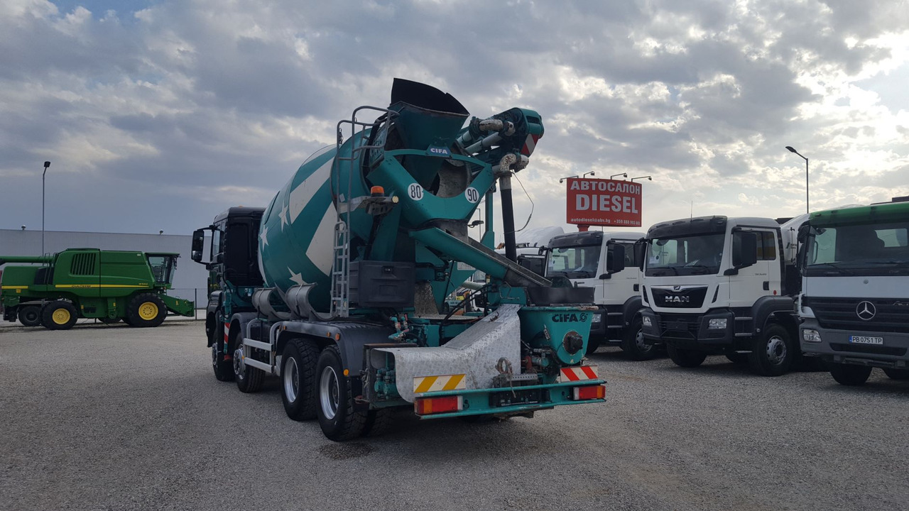 MAN TGS 41.480 CIFA MK20M 8X6 - Mixer pump truck: picture 5 MAN TGS 41.480 CIFA MK20M 8X6 - Mixer pump truck: picture 5
